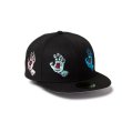 画像2: NEW ERA ( ニューエラ ) - 59FIFTY SANTA CRUZ オールオーバー スクリーミングハンド ブラック (2)