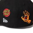 画像7: NEW ERA ( ニューエラ ) - 59FIFTY SANTA CRUZ オールオーバー スクリーミングハンド ブラック (7)