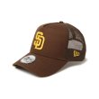 画像3: NEW ERA ( ニューエラ ) - 9FORTY A-Frame トラッカー MLB Side Patch サンディエゴ・パドレス ウォルナット (3)