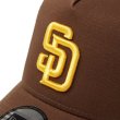 画像6: NEW ERA ( ニューエラ ) - 9FORTY A-Frame トラッカー MLB Side Patch サンディエゴ・パドレス ウォルナット (6)