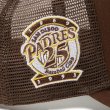 画像7: NEW ERA ( ニューエラ ) - 9FORTY A-Frame トラッカー MLB Side Patch サンディエゴ・パドレス ウォルナット (7)