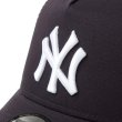 画像6: NEW ERA ( ニューエラ ) - 9FORTY A-Frame トラッカー MLB Side Patch ニューヨーク・ヤンキース ネイビー (6)