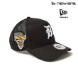画像1: NEW ERA ( ニューエラ ) - 9FORTY A-Frame トラッカー MLB Side Patch デトロイト・タイガース ブラック (1)