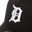 画像6: NEW ERA ( ニューエラ ) - 9FORTY A-Frame トラッカー MLB Side Patch デトロイト・タイガース ブラック (6)