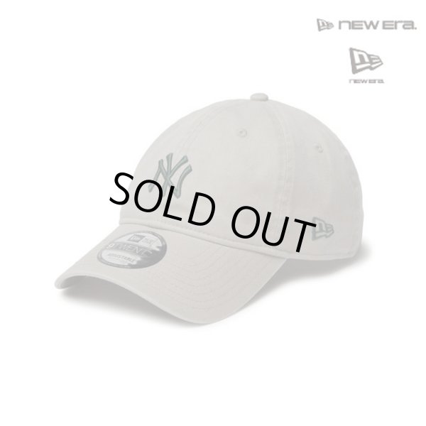 画像1: NEW ERA ( ニューエラ ) - 9TWENTY Khaki Sweat Band ニューヨーク・ヤンキース ペブル カーキスウェットバンド (1)