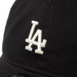 画像5: NEW ERA ( ニューエラ ) - 9TWENTY Khaki Sweat Band ロサンゼルス・ドジャース ブラック カーキスウェットバンド (5)