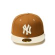 画像3: NEW ERA ( ニューエラ ) - 59FIFTY Pancakes ニューヨーク・ヤンキース トーステッドピーナッツ ワインコークバイザー (3)