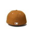 画像4: NEW ERA ( ニューエラ ) - 59FIFTY Pancakes ニューヨーク・ヤンキース トーステッドピーナッツ ワインコークバイザー (4)