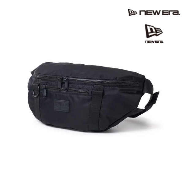 画像1: NEW ERA ( ニューエラ ) - ウエストバッグ 2L ナイロンツイル ブラック (1)