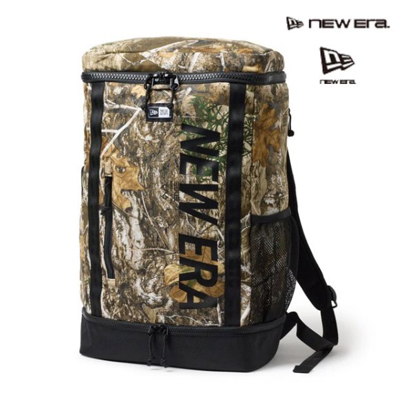 画像1: NEW ERA ( ニューエラ ) - ボックスパック 32L プリントロゴ リアルツリーカモ (1)