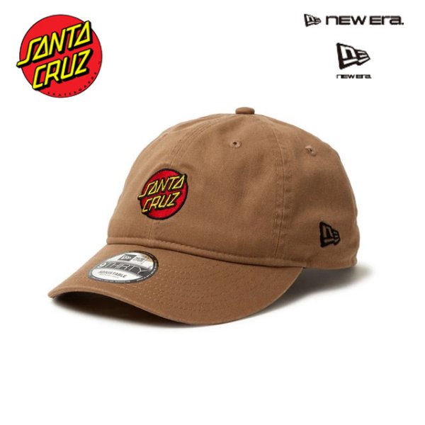 画像1: NEW ERA ( ニューエラ ) - 9THIRTY SANTA CRUZ サークルロゴ カーキ (1)