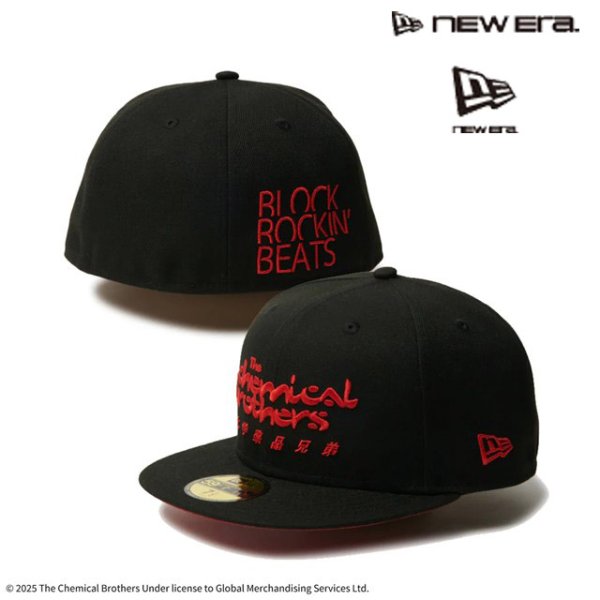 画像1: NEW ERA ( ニューエラ ) - 59FIFTY The Chemical Brothers Block Rockin' Beats ブラック (1)