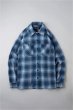 画像2: BLUCO (ブルコ) - OMBRE CHECK FLANNEL SHIRTS (2)