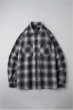 画像4: BLUCO (ブルコ) - OMBRE CHECK FLANNEL SHIRTS (4)