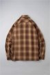 画像5: BLUCO (ブルコ) - OMBRE CHECK FLANNEL SHIRTS (5)