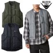 画像1: BLUCO (ブルコ) - CREW NECK QUILTING VEST (1)