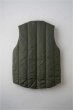 画像4: BLUCO (ブルコ) - CREW NECK QUILTING VEST (4)