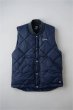 画像2: BLUCO (ブルコ) - RIB COLLAR QUILTING VEST (2)