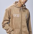 画像12: SY32 by SWEET YEARS (エスワイサーティトゥ) - ESTER SUEDE ZIP HOODIE (12)