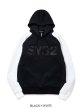 画像4: SY32 by SWEET YEARS (エスワイサーティトゥ) - DOUBLE KNIT EMBOSS GEOMETRY P/O HOODIE (4)