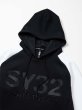 画像7: SY32 by SWEET YEARS (エスワイサーティトゥ) - DOUBLE KNIT EMBOSS GEOMETRY P/O HOODIE (7)