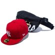 画像9: NEW ERA ( ニューエラ ) - ウエストバッグ 2L プリントロゴ ブラック × ホワイト (9)