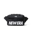 画像2: NEW ERA ( ニューエラ ) - スクエア ウエストバッグ 7L プリントロゴ ブラック (2)