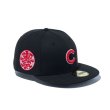 画像1: NEW ERA ( ニューエラ ) - 59FIFTY MLB TOKYO SERIES 2025 シカゴ・カブス 東京サイドパッチ ブラック (1)