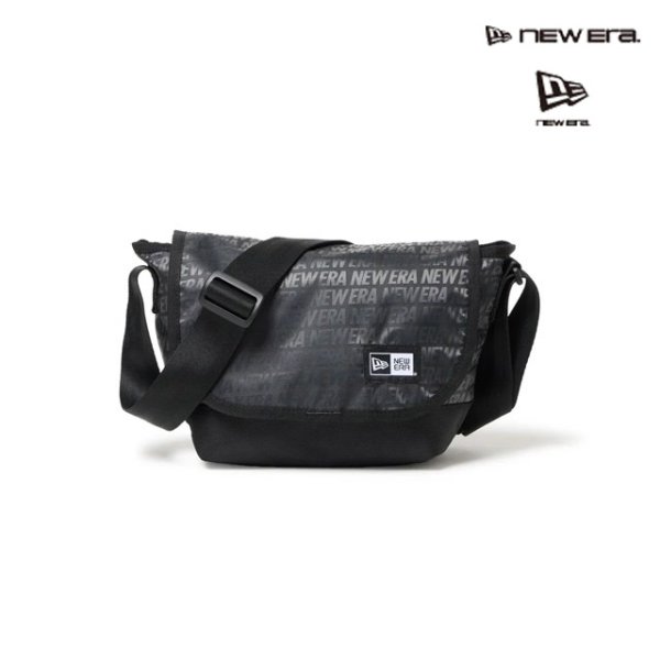 画像1: NEW ERA ( ニューエラ ) - ショルダーバッグ ミニ 3.5L ジャカードロゴ ブラック (1)