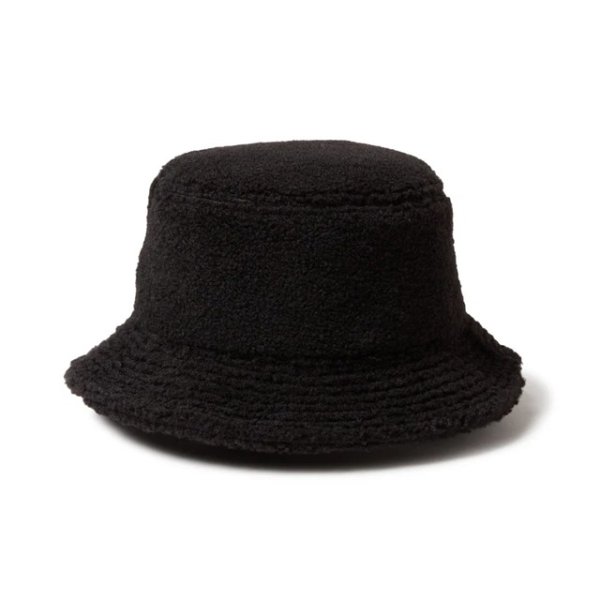 画像4: NEW ERA ( ニューエラ ) - バケット01 ボアフリース ベーシック ブラック (4)