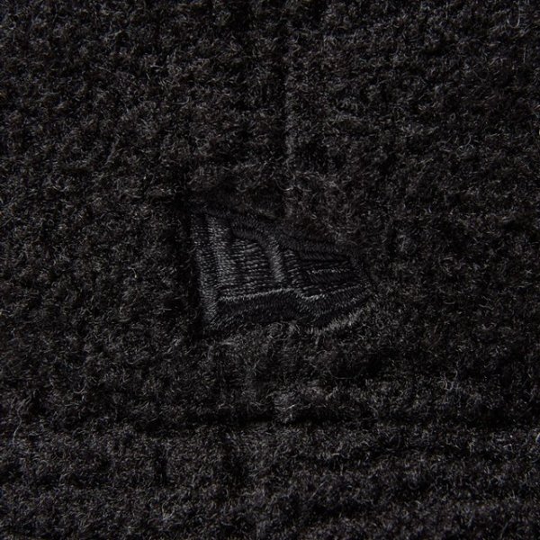 画像7: NEW ERA ( ニューエラ ) - バケット01 ボアフリース ベーシック ブラック (7)