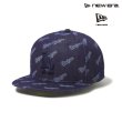 画像1: NEW ERA ( ニューエラ ) - 59FIFTY Laser Burn Out ロサンゼルス・ドジャース ネイビー (1)