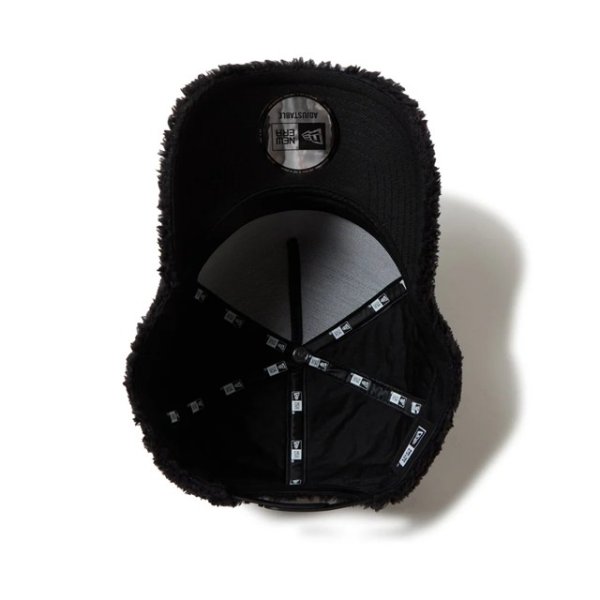 画像6: NEW ERA ( ニューエラ ) - 9FORTY A-Frame Mink Fleece ブラック (6)