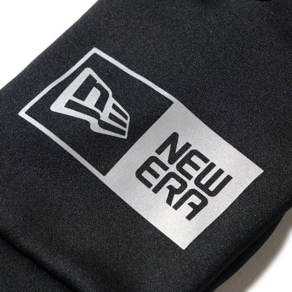 画像6: NEW ERA ( ニューエラ ) - イータッチ フリース ウォーマーグローブ ボックスロゴ ブラック/グレー FW25 (6)