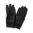 画像2: NEW ERA ( ニューエラ ) - イータッチ フリース ウォーマーグローブ ブラック/ブラック FW25 (2)
