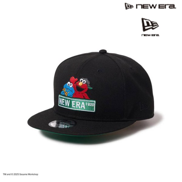 画像1: NEW ERA ( ニューエラ ) - 9FIFTY SESAME STREET セサミストリート NEW ERA ブラック (1)