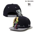 画像1: NEW ERA ( ニューエラ ) - 9FIFTY A-Frame TARO OKAMOTO 岡本太郎 にらめっこ ネイビー/グレー | ゴルフ (1)