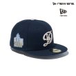 画像1: NEW ERA ( ニューエラ ) - 59FIFTY MVP ロサンゼルス・ドジャース Shohei Ohtani ネイビー (1)