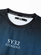 画像7: SY32 by SWEET YEARS (エスワイサーティトゥ) - GRADATION BIG LOGO TEE (7)