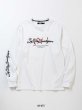 画像3: SY32 by SWEET YEARS (エスワイサーティトゥ) - CURSIVE LOGO L/S TEE (3)