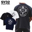 画像1: SY32 by SWEET YEARS (エスワイサーティトゥ) - CIRCLE LOGO BACK PRINT TEE (1)
