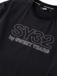 画像5: SY32 by SWEET YEARS (エスワイサーティトゥ) - RHINESTONE BASIC LOGO TEE (5)