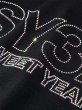 画像6: SY32 by SWEET YEARS (エスワイサーティトゥ) - RHINESTONE BASIC LOGO TEE (6)