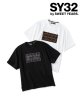画像1: SY32 by SWEET YEARS (エスワイサーティトゥ) - JACQUARD EMBOSS LOGO TEE (1)