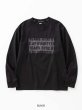画像3: SY32 by SWEET YEARS (エスワイサーティトゥ) - JACQUARD EMBOSS LOGO L/S TEE (3)