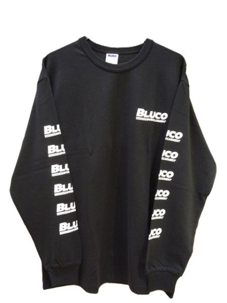 画像2: BLUCO (ブルコ) - PRINT L/S TEE -BWG- (2)