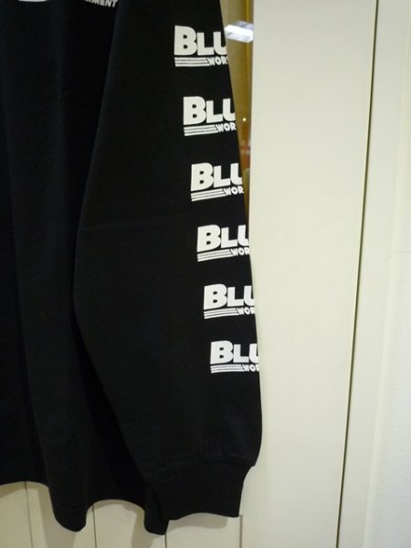 画像5: BLUCO (ブルコ) - PRINT L/S TEE -BWG- (5)