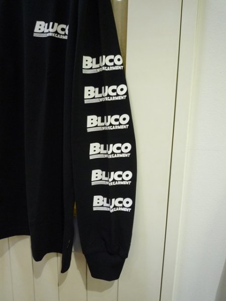 画像6: BLUCO (ブルコ) - PRINT L/S TEE -BWG- (6)