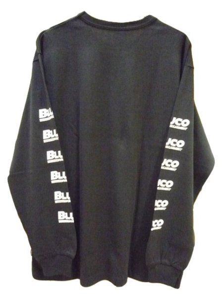 画像8: BLUCO (ブルコ) - PRINT L/S TEE -BWG- (8)