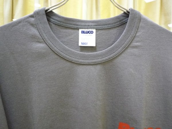 画像3: BLUCO (ブルコ) - PRINT L/S TEE -BWG- (3)